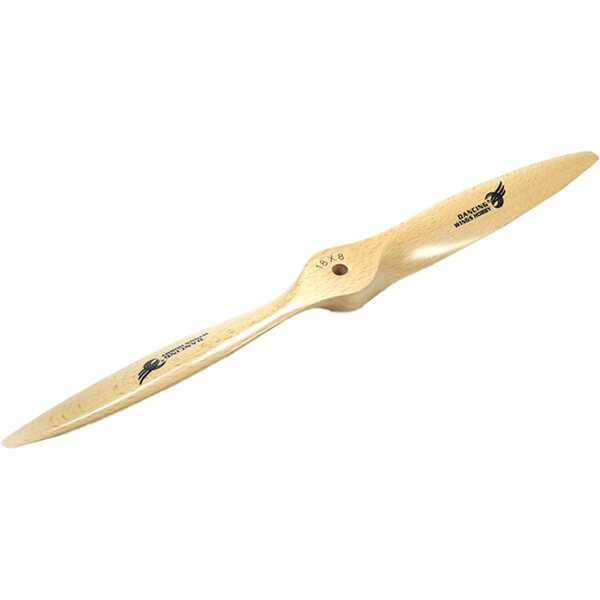 CCW 18" CCW Propeller aus Buchenholz für RC-Flugzeuge mit Nitro- und Benzinmotor