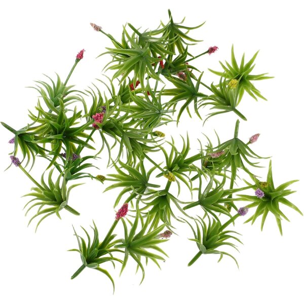 30 Miniature di Erbe Artificiali e Fiori per Paesaggi Simulati e Progetti Creativi DIY