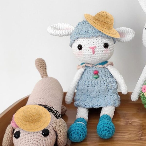 BESPORTBLE 10 Mini Cappelli di Paglia per Casa delle Bambole e Progetti Artigianali 10 cm