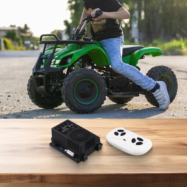 BlissfulAbode 12V Kinder-Elektroauto-Controller mit 2,4G-kompatibler Fernbedienung