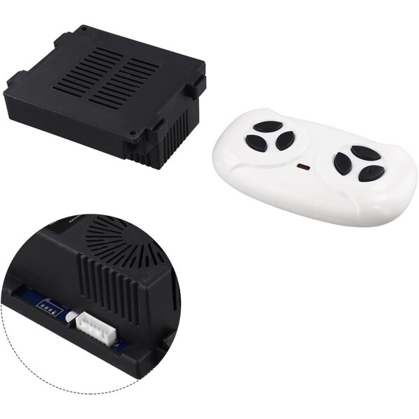 BlissfulAbode 12V Kinder-Elektroauto-Controller mit 2,4G-kompatibler Fernbedienung
