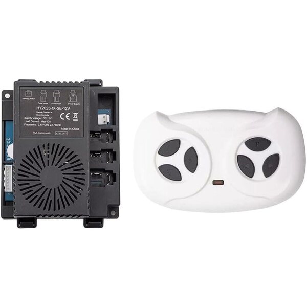 BlissfulAbode 12V Kinder-Elektroauto-Controller mit 2,4G-kompatibler Fernbedienung