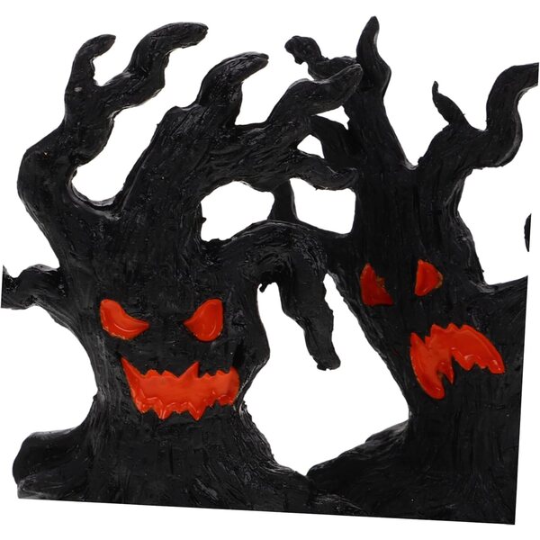ERINGOGO 4 Statuette Miniature Halloween in Resina per Decorazioni Casa e Micro Paesaggi