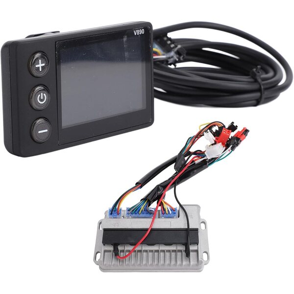 CHICIRIS Bürstenloser Controller-Kit für Elektroroller mit hintergrundbeleuchtetem LCD-Display