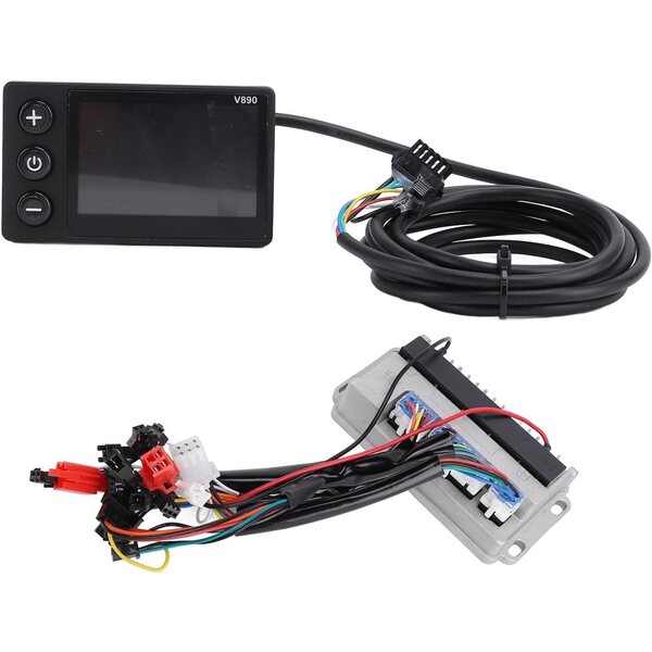 CHICIRIS Bürstenloser Controller-Kit für Elektroroller mit hintergrundbeleuchtetem LCD-Display