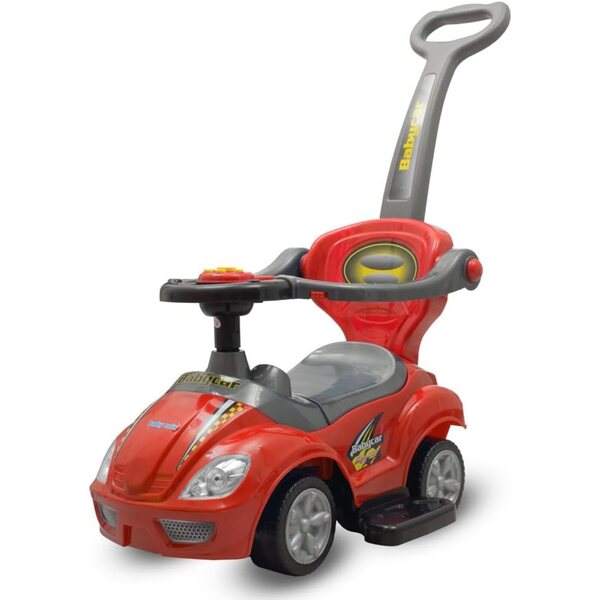 Mega Car Red 3-in-1-Baby-Mix: Multifunktionales Spiel und Spaß für Kinder