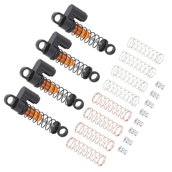 Ammortizzatori in lega di alluminio per auto RC Axial SCX24 1/24 - Alta resistenza e regolabili