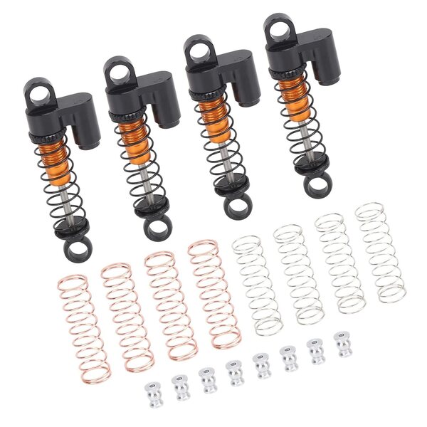 Ammortizzatori in lega di alluminio per auto RC Axial SCX24 1/24 - Alta resistenza e regolabili