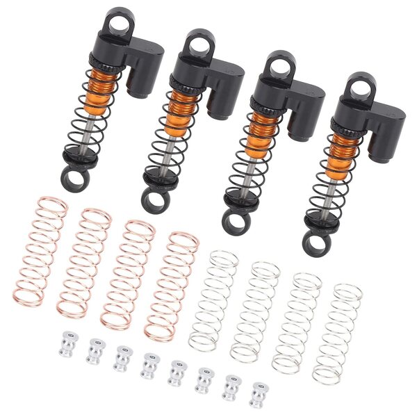 Ammortizzatori in lega di alluminio per auto RC Axial SCX24 1/24 - Alta resistenza e regolabili