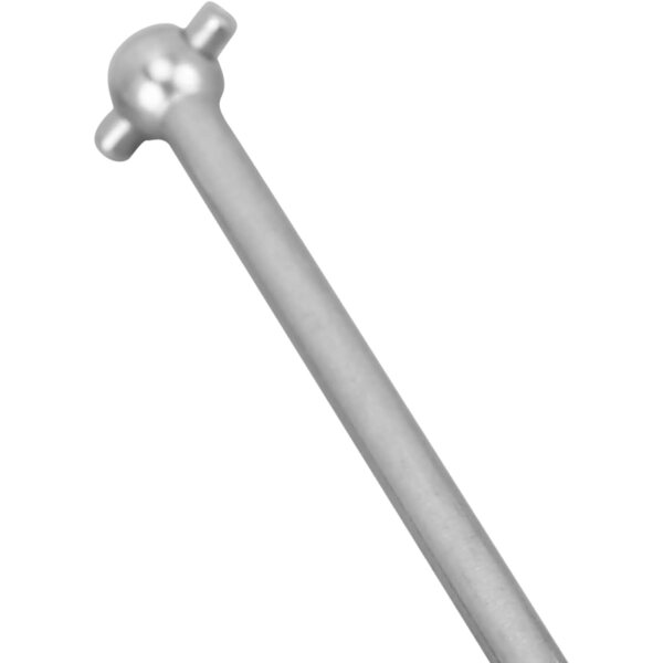 Karlak Antriebswelle aus Aluminiumlegierung für RC-Car 1/16, silberfarben