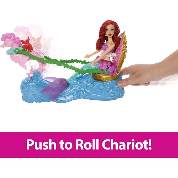 Mattel Disney Princess Ariel Chariot – Zauberhaftes Spiel für Kinder