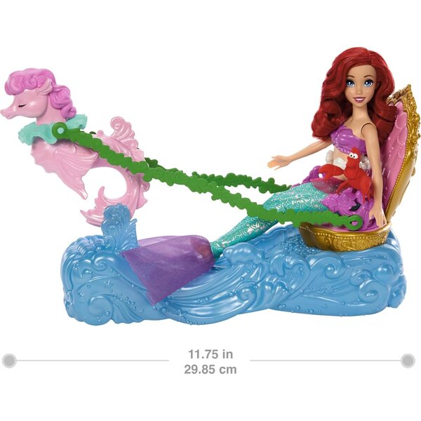 Mattel Disney Princess Ariel Chariot – Zauberhaftes Spiel für Kinder