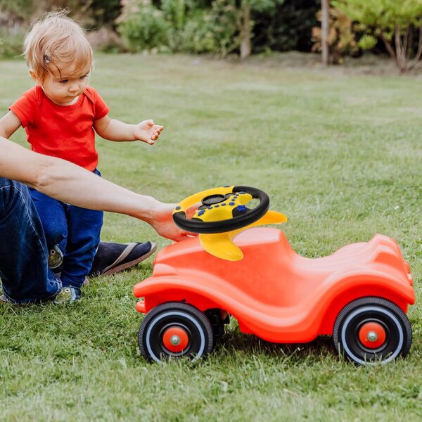 Didiseaon Flugspielzeug mit stabilem Saugnapf und Musik für Kinder, 360° drehbar