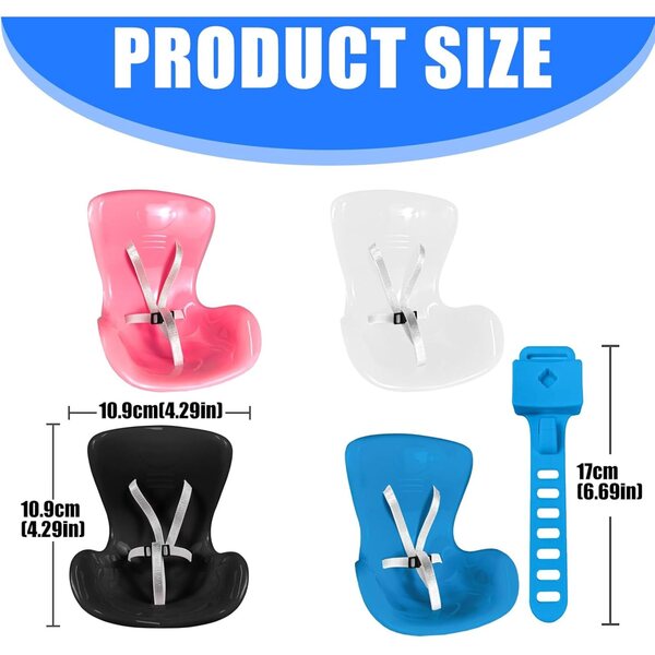 Lenkersitz für Puppen 10–17 cm – schützendes und dekoratives Accessoire für Auto und Büro