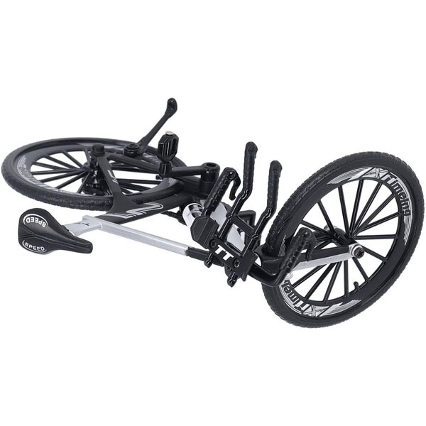 Keenso Mini-Rennrad aus Metall, handgefertigtes Modell mit Doppellenker-Design