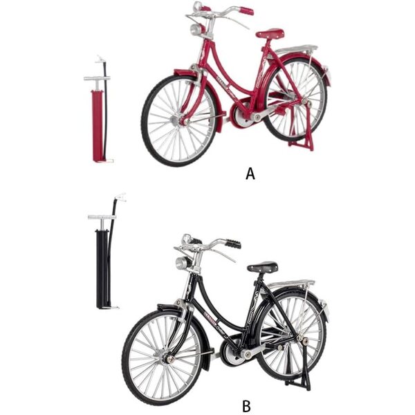 1:10 Vintage-Damenfahrradmodell aus Aluminiumlegierung für Kinder von 7 bis 14 Jahren