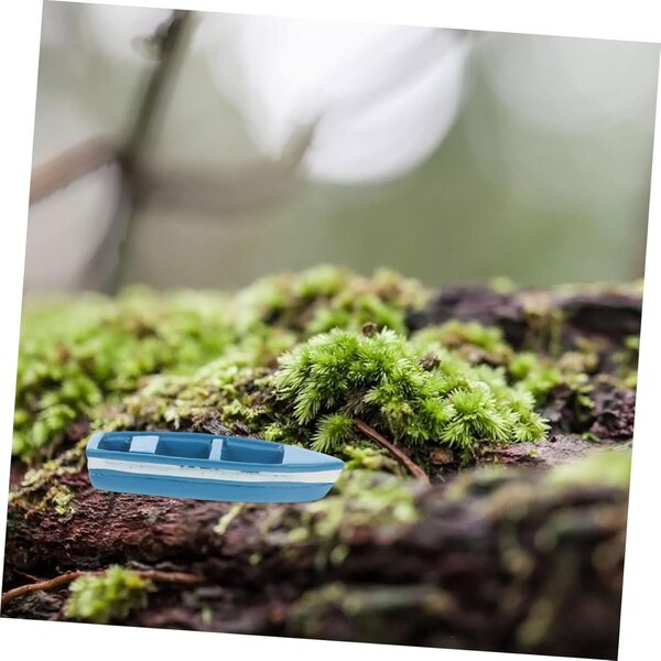 Didiseaon Set 10 Mini Yacht in Resina per Micropaesaggi e Decorazioni Costiere
