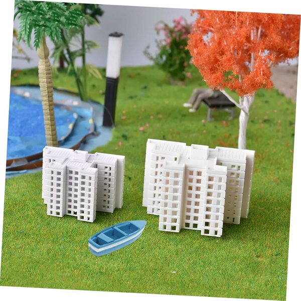 Didiseaon Set 10 Mini Yacht in Resina per Micropaesaggi e Decorazioni Costiere