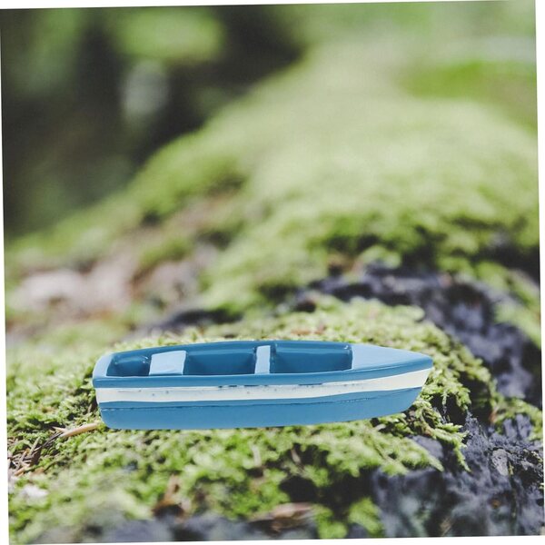 VICASKY 10 Mini Yacht in Resina per Micropaesaggi, Decorazioni Casa Costiera e Case delle Bambole