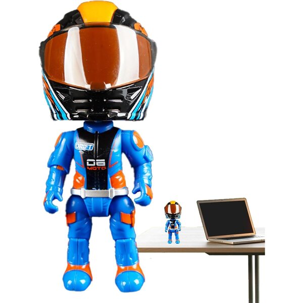 Transformierbares Motorradmodell Q – interaktive 3D-Motorradpuppe aus Legierung