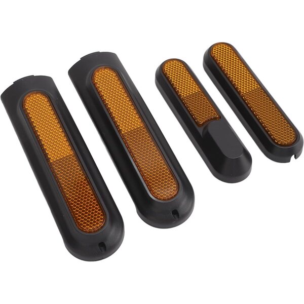 CHICIRIS Hinterradabdeckung für Pro4 Mi4 Scooter aus ABS mit reflektierenden Aufklebern