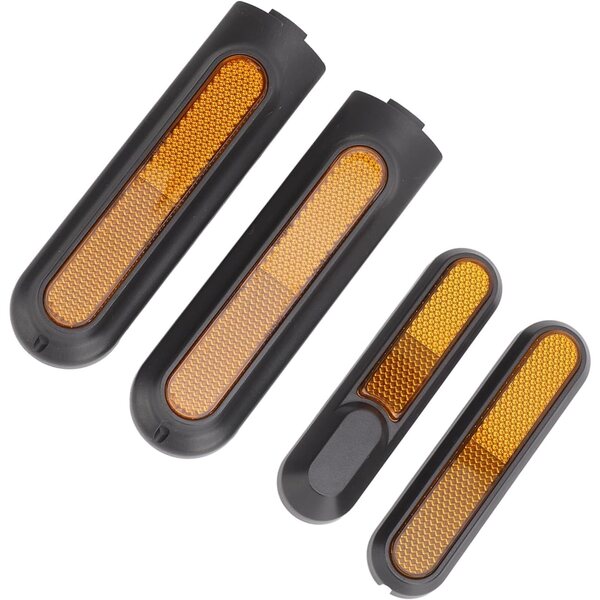 CHICIRIS Hinterradabdeckung für Pro4 Mi4 Scooter aus ABS mit reflektierenden Aufklebern
