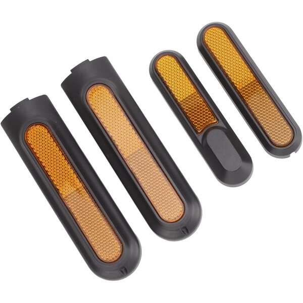 CHICIRIS Hinterradabdeckung für Pro4 Mi4 Scooter aus ABS mit reflektierenden Aufklebern
