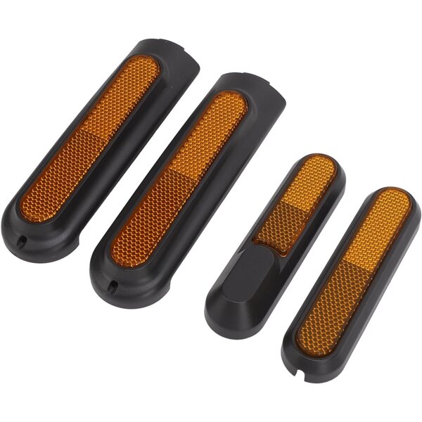 CHICIRIS Hinterradabdeckung für Pro4 Mi4 Scooter aus ABS mit reflektierenden Aufklebern