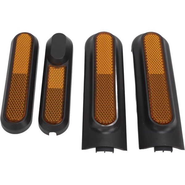 CHICIRIS Hinterradabdeckung für Pro4 Mi4 Scooter aus ABS mit reflektierenden Aufklebern