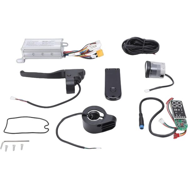 CHICIRIS Elektroroller-Controller-Kit mit LED-Anzeige und Cruise-Funktion