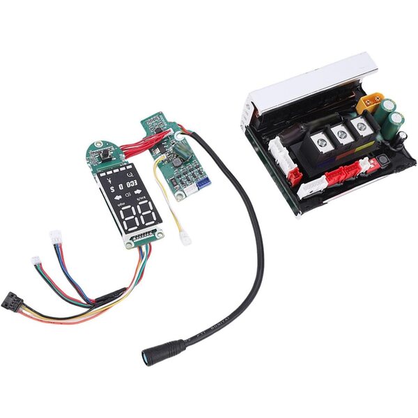 CHICIRIS Aluminium-Armaturenbrett für Elektroroller F2, F2PRO, F2MAX mit transparentem Display