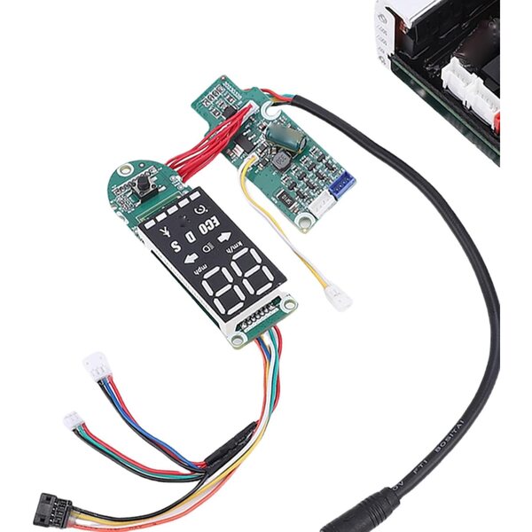 CHICIRIS Aluminium-Armaturenbrett für Elektroroller F2, F2PRO, F2MAX mit transparentem Display