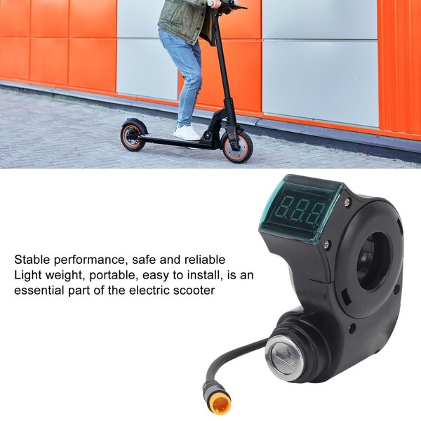 Elektroroller-Lenkerschalterschloss mit Digitalanzeige und ABS-Tasten 10 Zoll