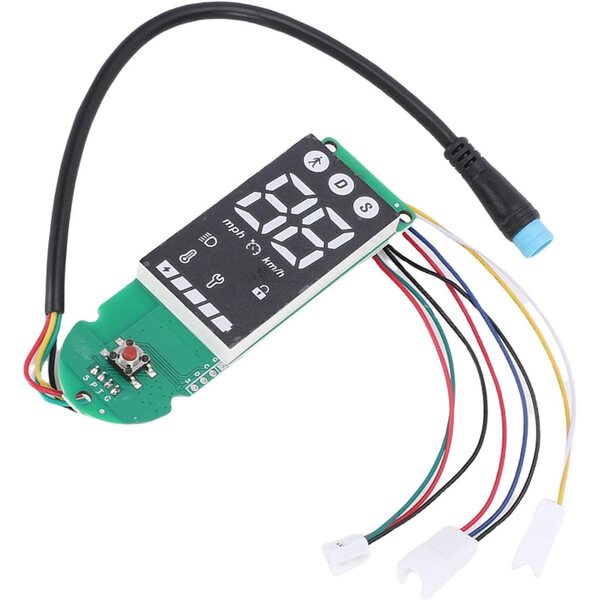 Tbest 4 PRO Elektroroller-Armaturenbrett-Schaltung mit Digitalanzeige und Bluetooth
