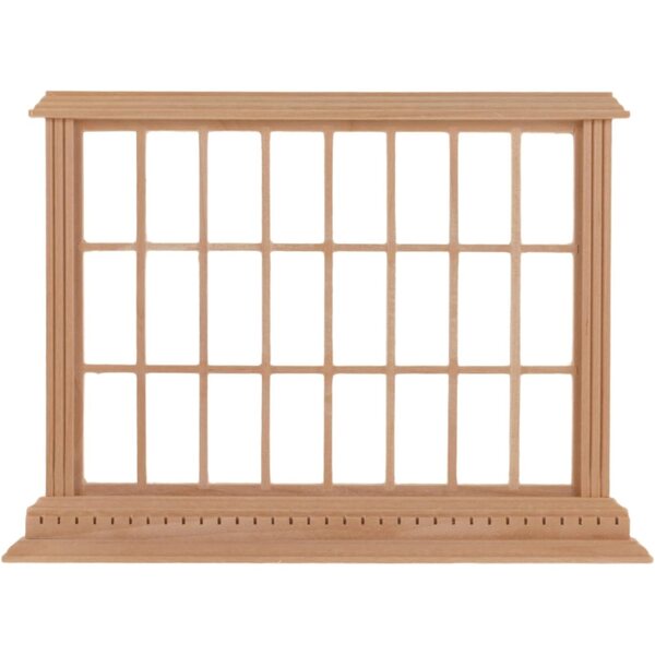 Cornice Finestra in Legno per Casa delle Bambole Miniatura 1:12 Gatuida Beige