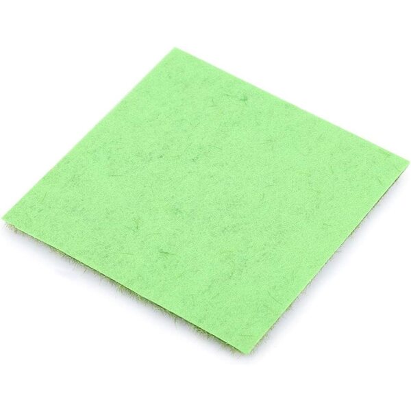10 Confezioni di Prato Artificiale 15x15 cm per Decorazioni Fatte a Mano - Verde Naturale