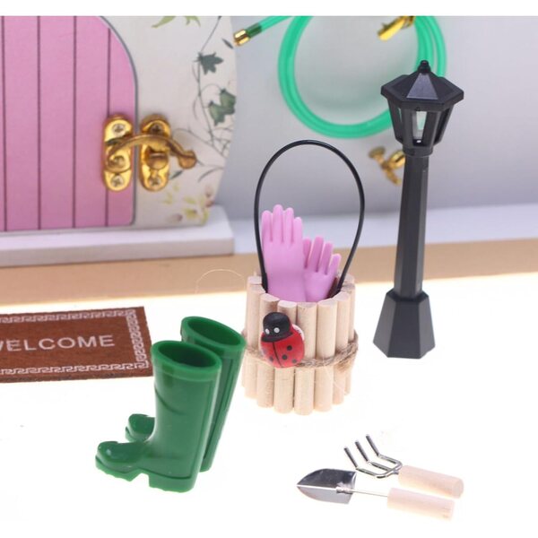 Miniatur-Feentür-Set für Garten und Schlafzimmer, kreative und exklusive Dekorationen