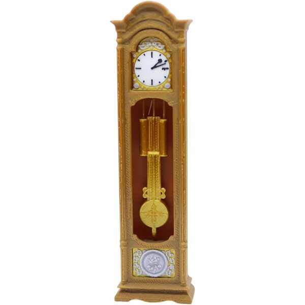 Orologio da Pavimento Miniatura Retrò in PLA per Case delle Bambole e Decorazioni