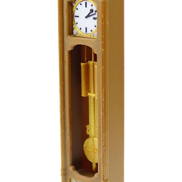 Orologio da Pavimento Miniatura Retrò in PLA per Case delle Bambole e Decorazioni