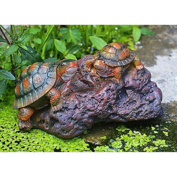 Zerodis Schildkrötenskulptur aus Kunstharz, Symbol der Langlebigkeit für Bonsai und Garten