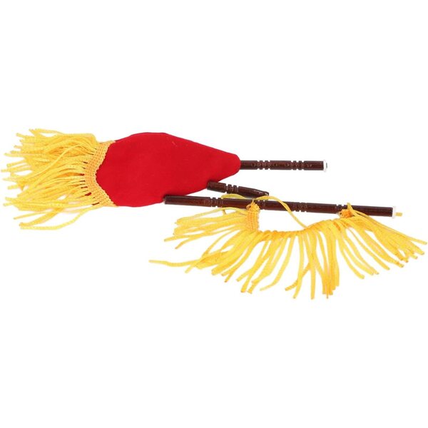 Asixxsix Cornamusa Mini in Tiglio Vintage, Giocattolo Educativo e Decorazione Camera Bambini