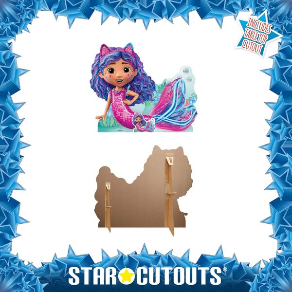 Star Cutouts Gabby Puppenhaus-Pappaufsteller, Höhe 95 cm