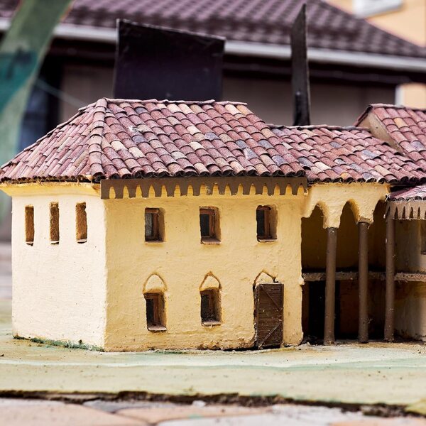 PATIKIL Tegole in Miniatura in Argilla Grigia 1:16, 120 Pezzi per Case delle Bambole e Modellismo