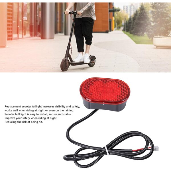 LED-Rücklicht für Scooter 5 Pro MAX, wasserdicht mit mehreren Beleuchtungsmodi