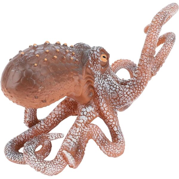 Große realistische Oktopus-Statue aus PVC für Dekoration und Lernspiele zum Thema Meer