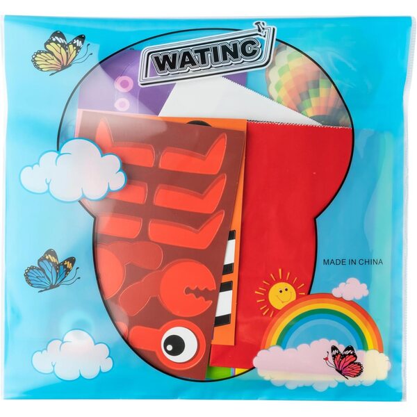 WATINC Meerestier-Papierpuppe: Lern- und Kreativspiel für Kinder