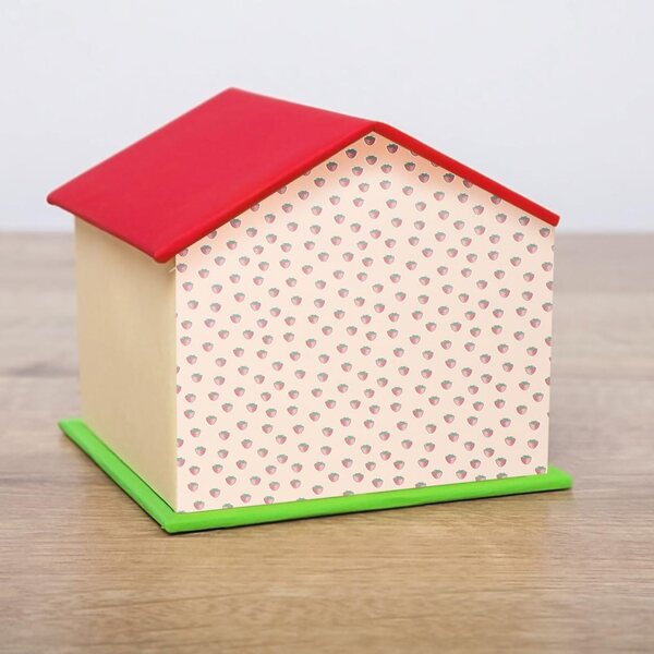 Puppenhaus Miniatur selbstklebende Tapete 3 Blatt dekorativ