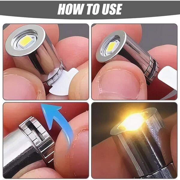 100 Mini Luci LED Bianche Calde per Casa delle Bambole e Decorazioni Fai da Te