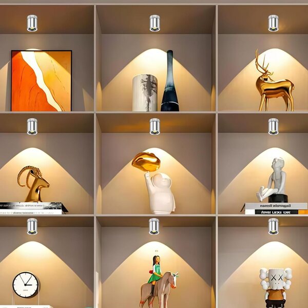 100 Mini Luci LED Bianche Calde per Casa delle Bambole e Decorazioni Fai da Te