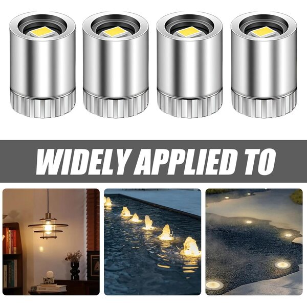 100 Mini Luci LED Bianche Calde per Casa delle Bambole e Decorazioni Fai da Te